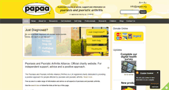 Desktop Screenshot of papaa.org